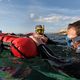 Immersion au large du littoral marseillais pour se prêter au jeu de la randonnée palmée.