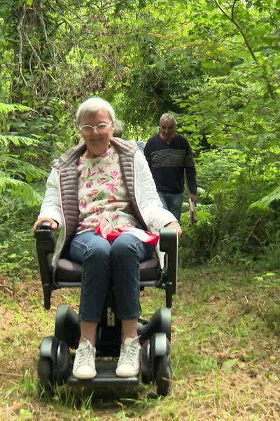 Catherine Gléhen souffre de la maladie de Charcot