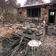 La maison des Bianchi ravagée par l'incendie le 29 juin.