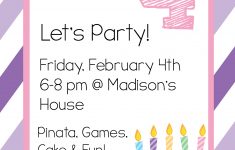 Free Printable Birthday Invitation Templates – Free Printable Surprise Party Invitations