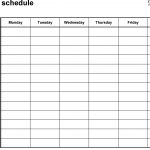 Free Weekly Schedule Templates For Word   18 Templates   Free Printable Weekly Appointment Sheets