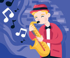 Character Focused Jazz Musician