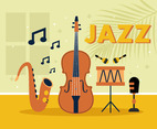 Jazz Music Party Design