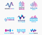 Set of Sound Wave Logo