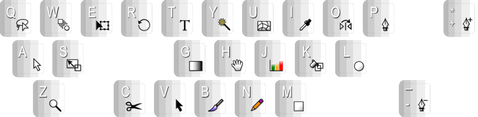 Illustrator Shortcuts Stickerset