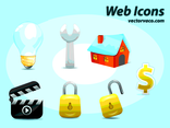 Web Icons Vector By Vectorvaco.com