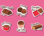 Valentine's Day Chocolate Sticker