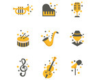 Set of Jazz Icon Pack