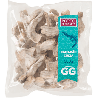 Camarão Cinza Limpo GG 500g