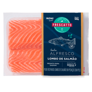 Lombo de Salmão p/ Sashimi 500g