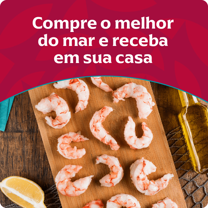 Compre o melhor do mar e receba em casa