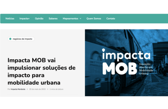 Impacta MOB vai impulsionar soluções de impacto para mobilidade urbana