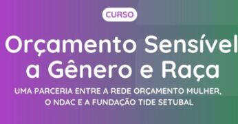 Curso 'Orçamento Sensível a Gênero e Raça' mostra estratégias para implementar ações com foco na equidade