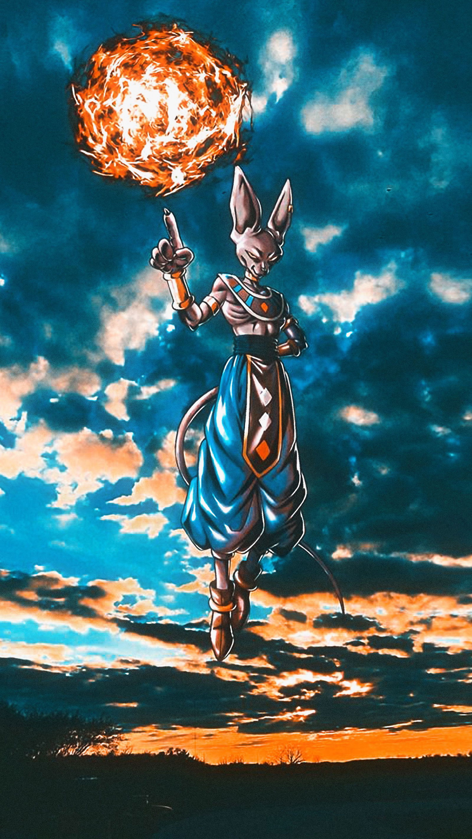 37 Beerus HD wallpaper  Pxfuel