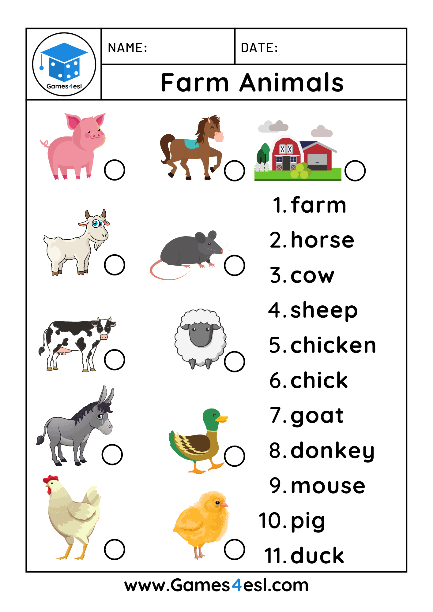 Animal Farm Animals