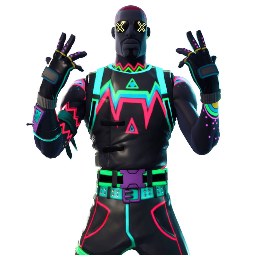 Liteshow - Fortnite Skin - Neon Light Outfit