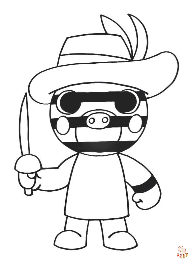 Roblox coloring pages to print for kids 22