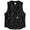 Black Carhartt 0V394-M Washed Duck Sherpa-Lined Vest