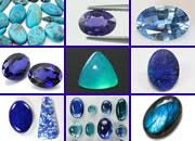 blue gemstones