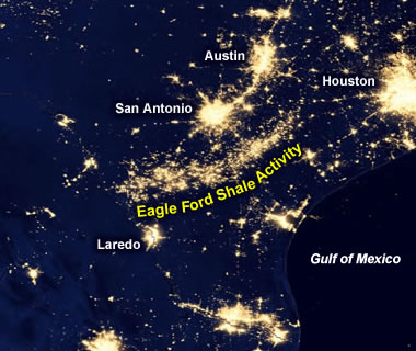 Eagle Ford lights