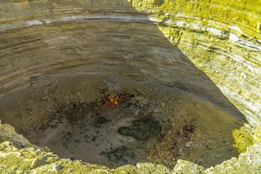 Darvaza Mud Crater