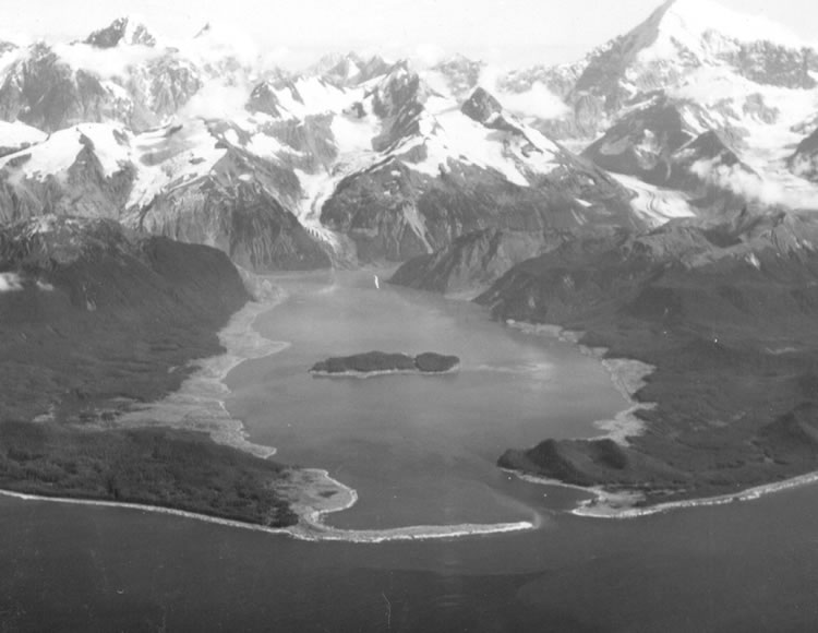 Lituya Bay Aerial Photo