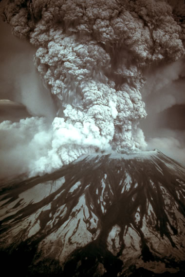 Mount St. Helens eruption