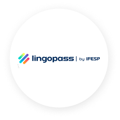 LOGO LINGOPASS GERANDO FALCÕES