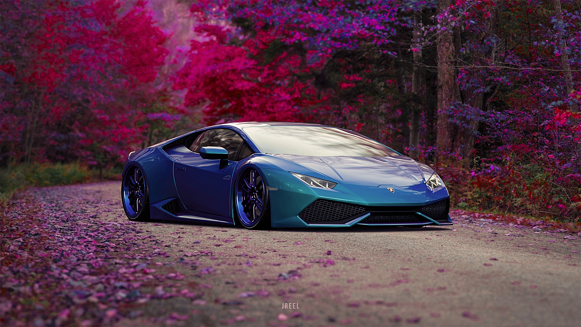 Wallpaper : car, vehicle, Lamborghini Huracan 1920x1080