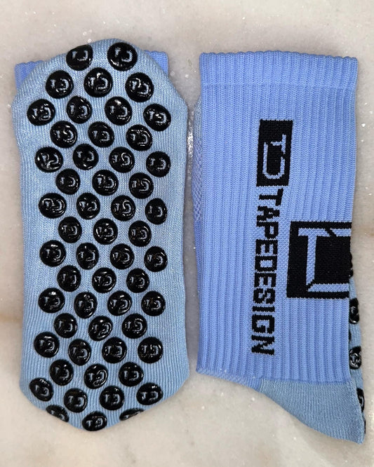 Get The Grip Socks- SKY BLUE