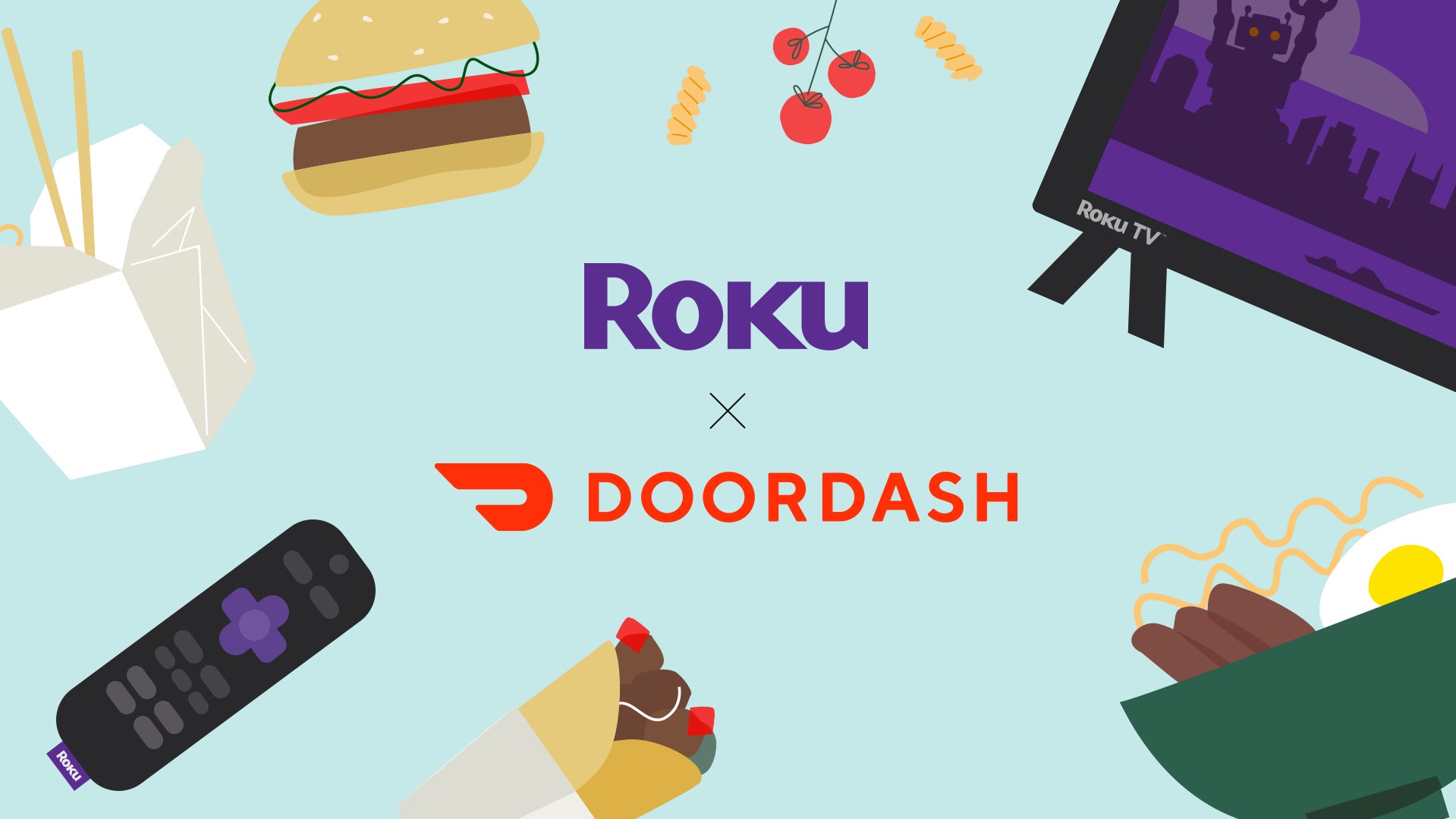 Illustration: Roku / DoorDash