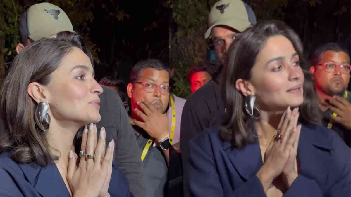 Alia Bhatt greets her old fan with folded hands