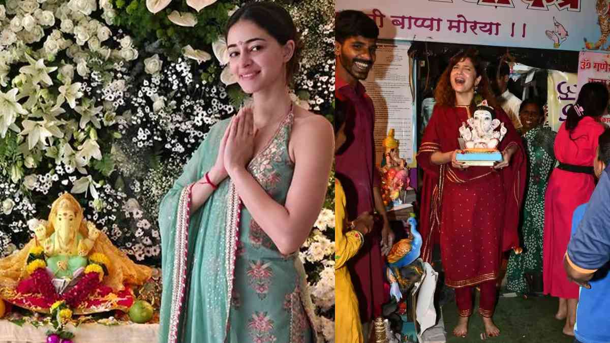 Ganesh Chaturthi 2024: Ananya Panday, Ankita Lokhande and other celebs welcome Bappa home