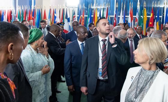 Delegations begin to arrive for the opening of the general debate of the UN General Assembly’s seventy-ninth session.