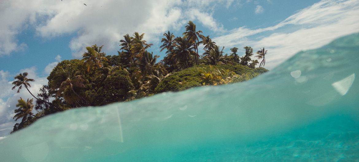 Small island nations, such as Tuvalu (pictured) are at heightened risk of impacts of climate change.