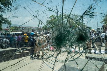 Rampant violence and claimed many lives and displaced hundreds of thousands from their homes in Haiti. (file)