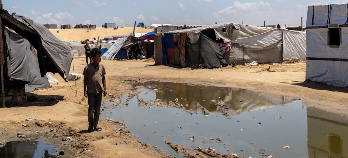 Deux séries de campagnes de vaccination contre la polio devraient être lancées fin août et en septembre 2024 dans la bande de Gaza.