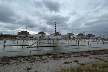 The Zaporizhzhya Nuclear Power Plant in Ukraine. (file photo)