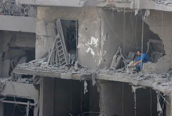 Destruction in Beirut's Haret Hreik neighbourhood has been mirrored elsewhere across Lebanon following recent Israeli bombardment..