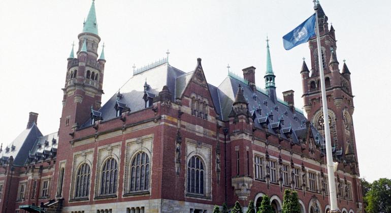 A view of the Peace Palace in The Hague, which is the seat of the International Court of Justice.