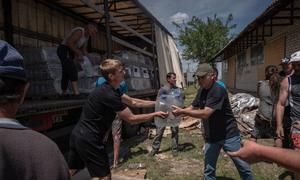 Contamination and depletion of reservoirs are hampering access to water for communities affected by the Kakhovka Dam blast in Ukraine. 