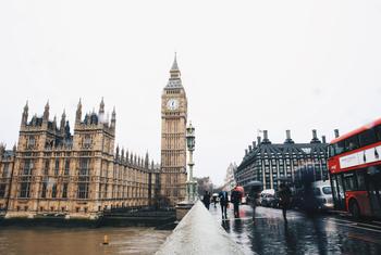 Les Chambres du Parlement à Londres, au Royaume-Uni.