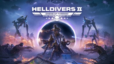 Key art for Helldivers 2 Omens of Tyranny.