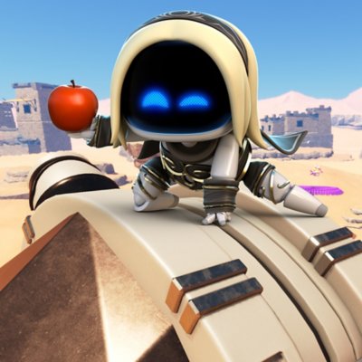 VIP d'Astro Bot - Kat de Gravity Rush