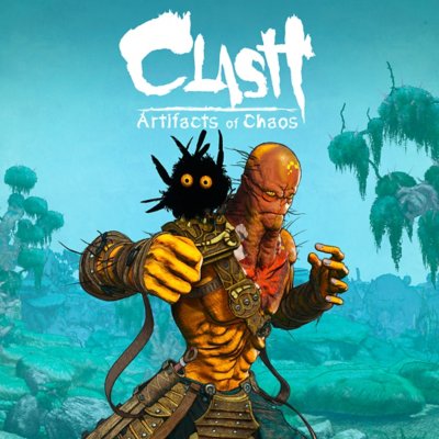 Clash: Artifacts of Chaos تُظهر فيها وحش برأسين مستعد للقتال.