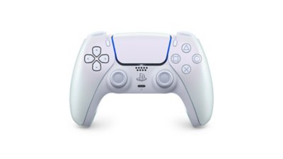 Chroma Pearl DualSense controller face on