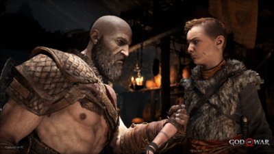 مقطع فيديو للعبة god of war على الكمبيوتر الشخصي