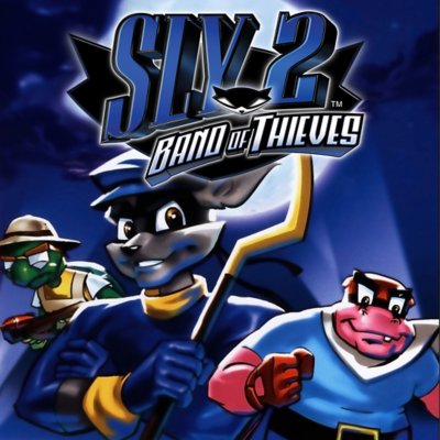 Sly 2: Band of Thieves - الصورة الفنية الأساسية لثلاث شخصيات تبتسم بوضعية صورة.