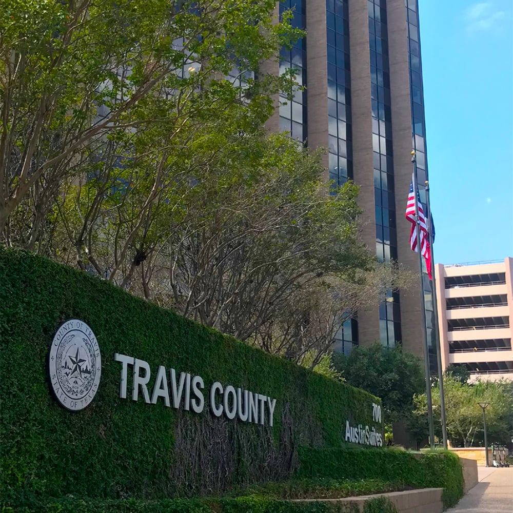 photo of the Security Division of the Facilities Management Department (FMD) in Travis County, Texas