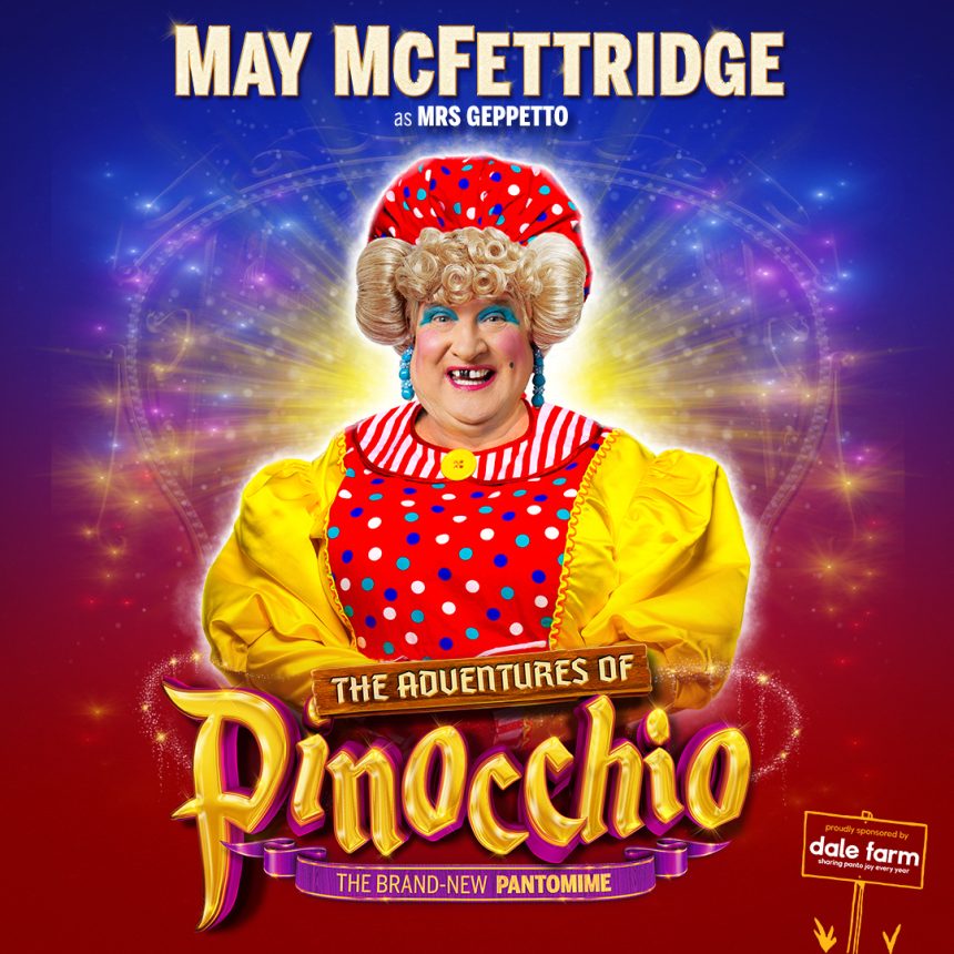 The Adventures of Pinocchio - The Band New Panto at the Grand Opera House. Proudly sponsored by Dale Farm.